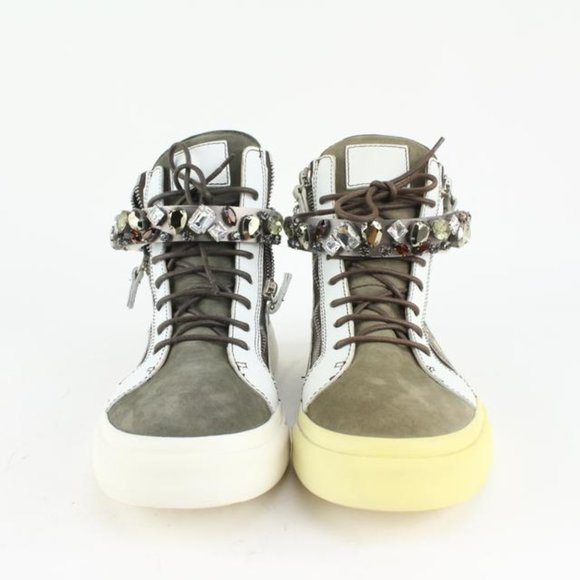 Giuseppe Zanotti Men\'s 45 Jeweled Camo London High Top Sneaker 1216gz11 main image 7